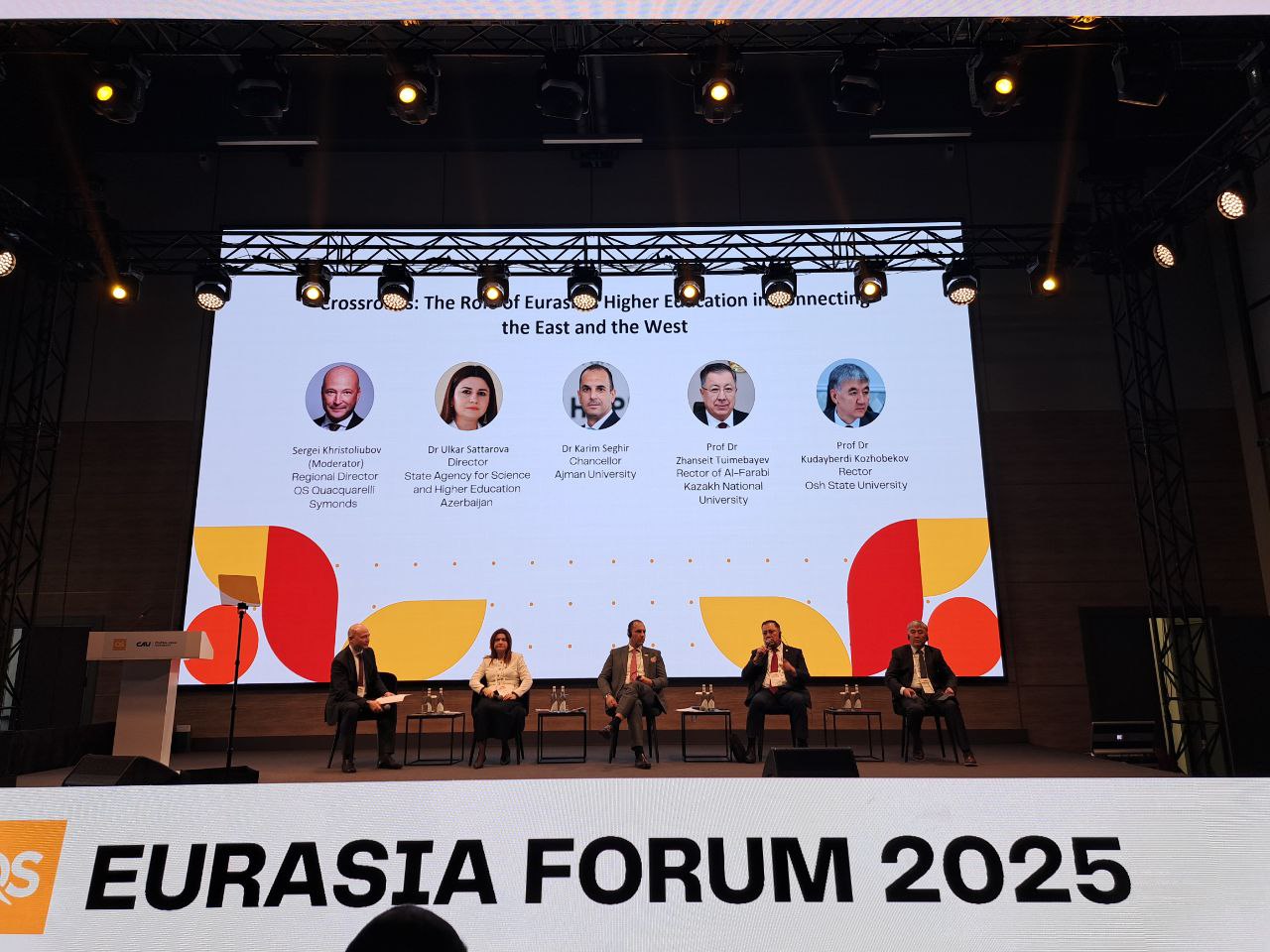 QS Eurasia Forum 2025 ilk bor Toshkentda