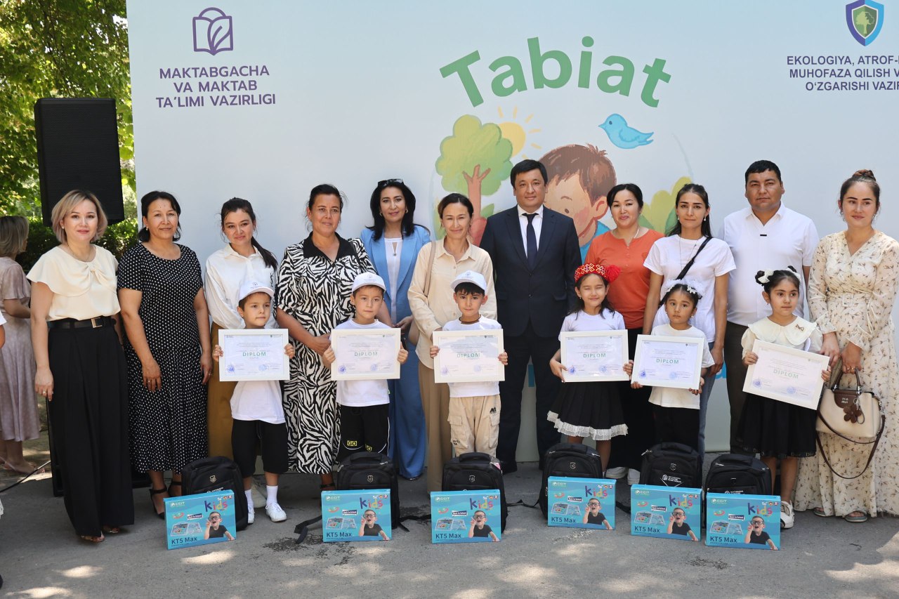 “Tabiat bolalar nigohida”