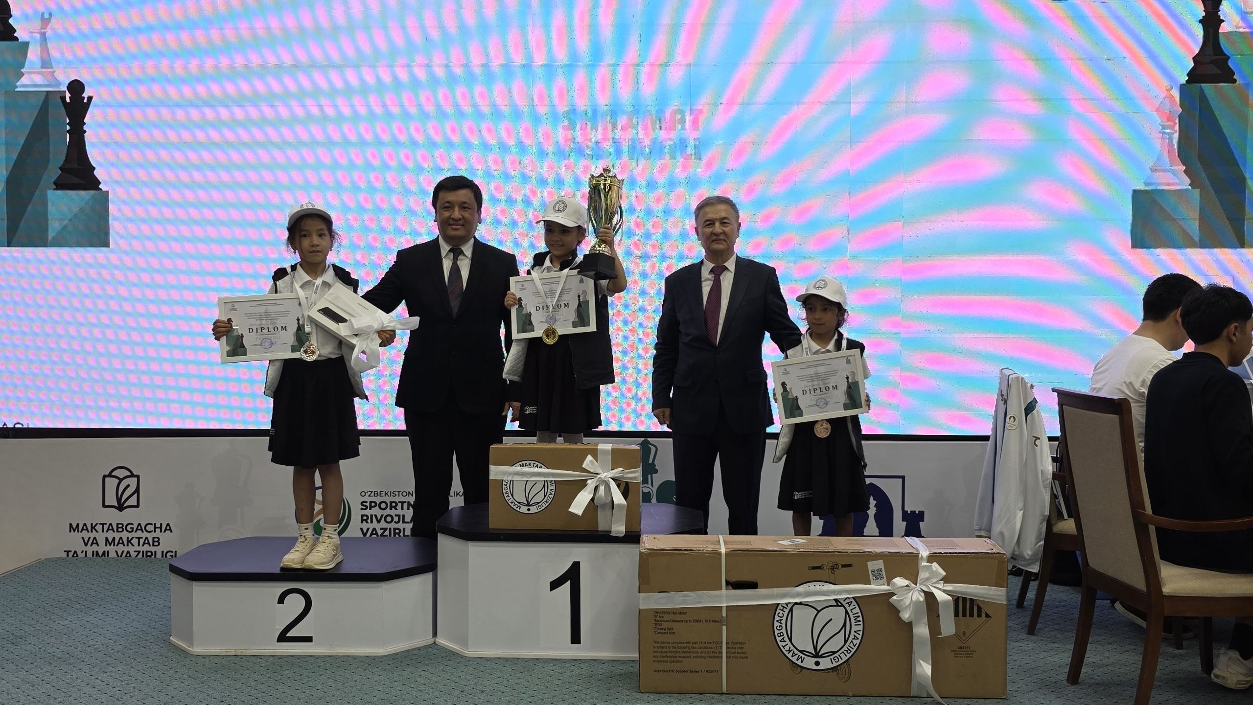 Yosh shaxmatchilarni qutlaymiz!